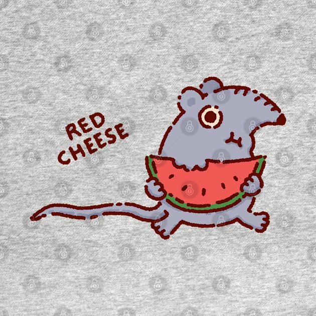 Red Cheese by Tinyarts